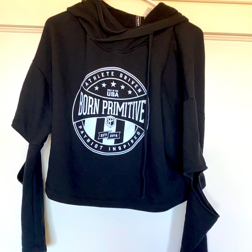 Born Primitive Crop Hoodie